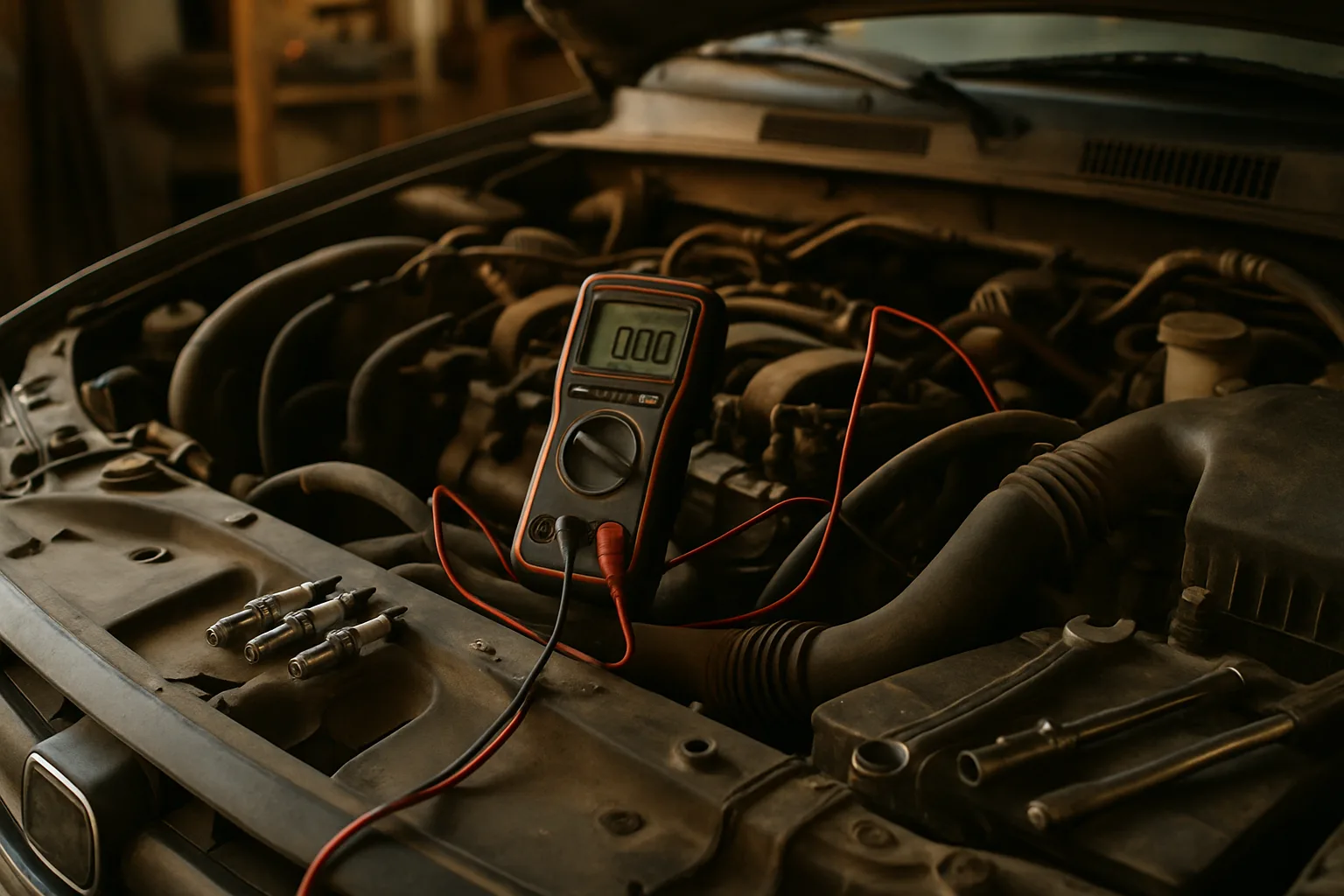 Engine diagnostics work in progress